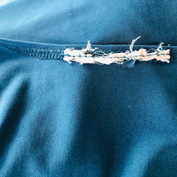 Pullover Large Prussian Blue Scoop Neck Sleeveless - Picture 2 of 6